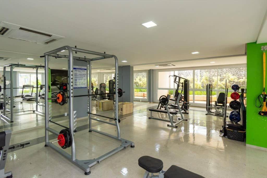 Ferienwohnung #Th509# Lindo Apto 01 Qto No Setor Bueno Goiânia Exterior foto