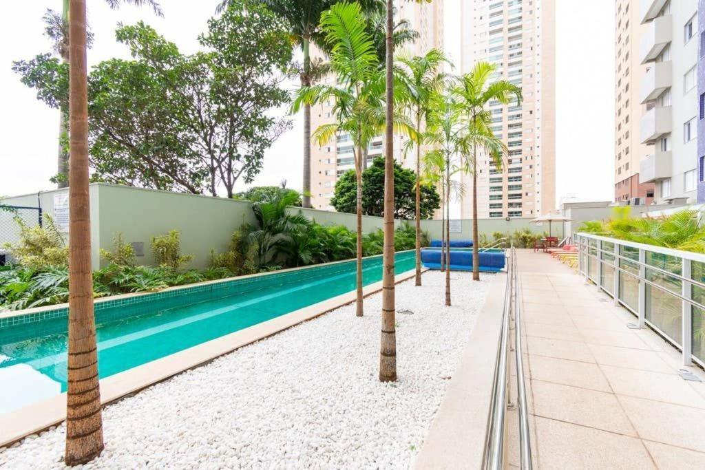 Ferienwohnung #Th509# Lindo Apto 01 Qto No Setor Bueno Goiânia Exterior foto