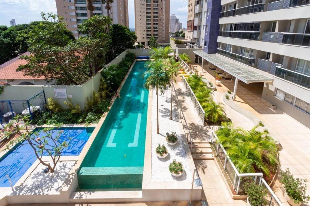 Ferienwohnung #Th509# Lindo Apto 01 Qto No Setor Bueno Goiânia Exterior foto