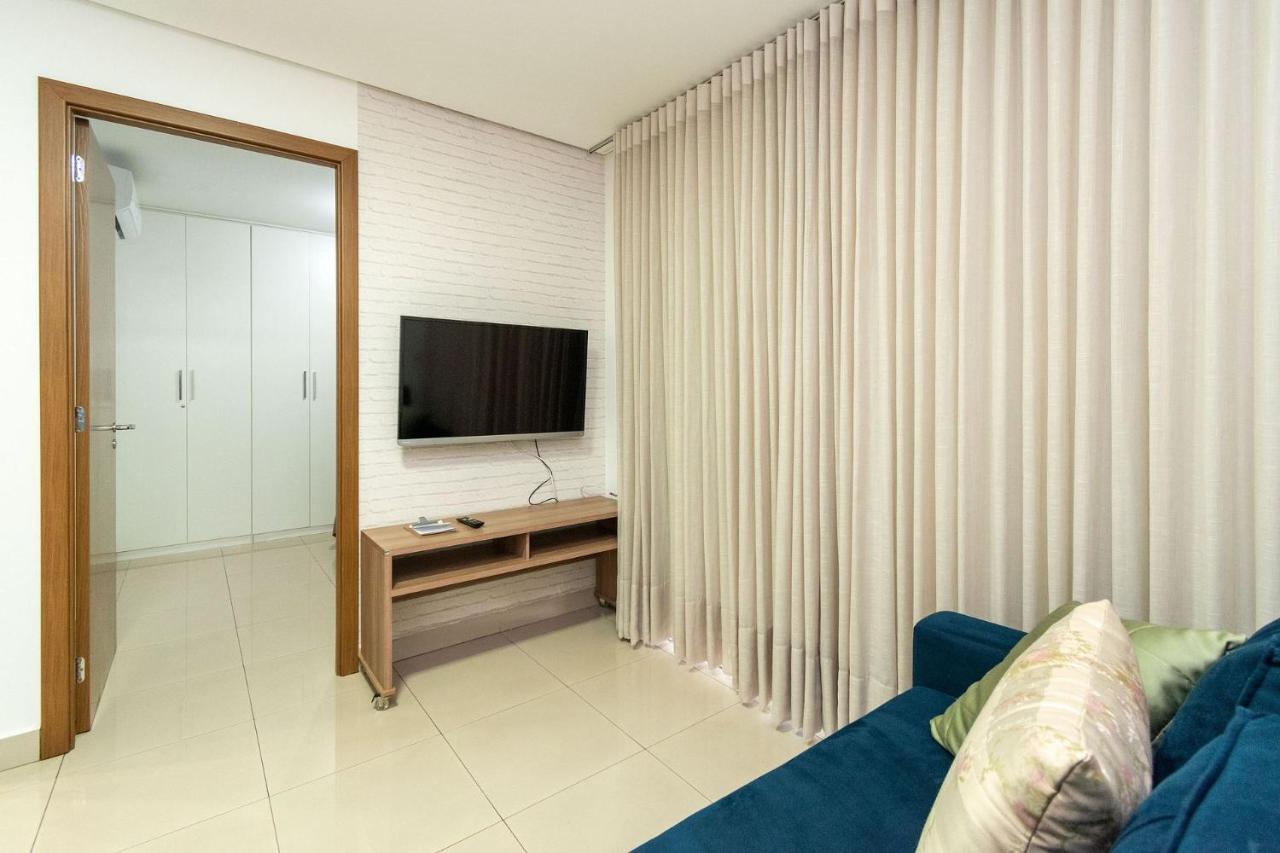 Ferienwohnung #Th509# Lindo Apto 01 Qto No Setor Bueno Goiânia Exterior foto