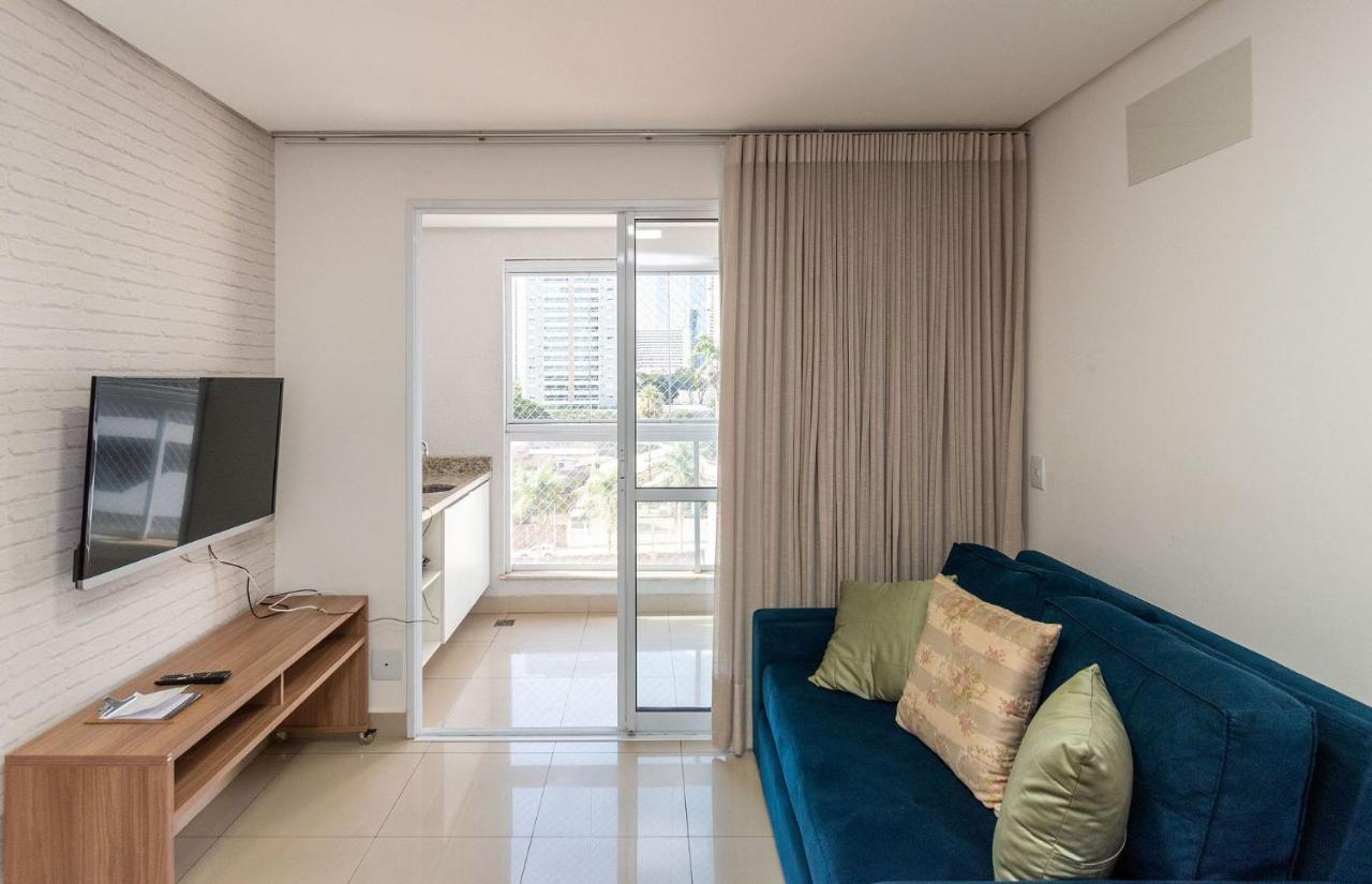 Ferienwohnung #Th509# Lindo Apto 01 Qto No Setor Bueno Goiânia Exterior foto